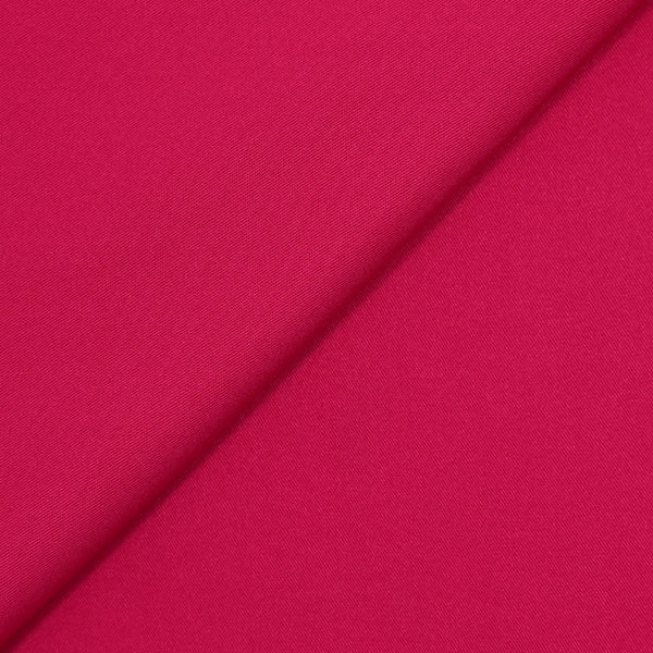 Twill de viscose fuchsia