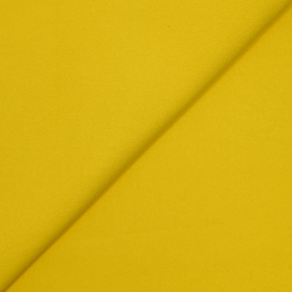 Twill de viscose jaune