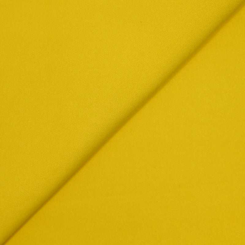 Twill de viscose jaune