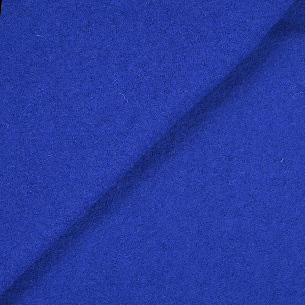 100% Laine bouillie bleu roi