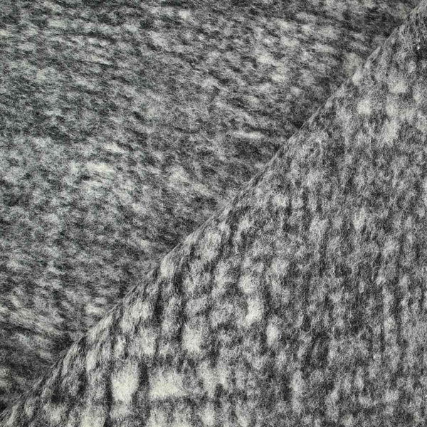 100% Laine bouillie flamme gris