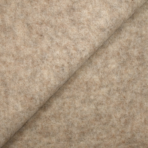 100% Laine bouillie sable chiné