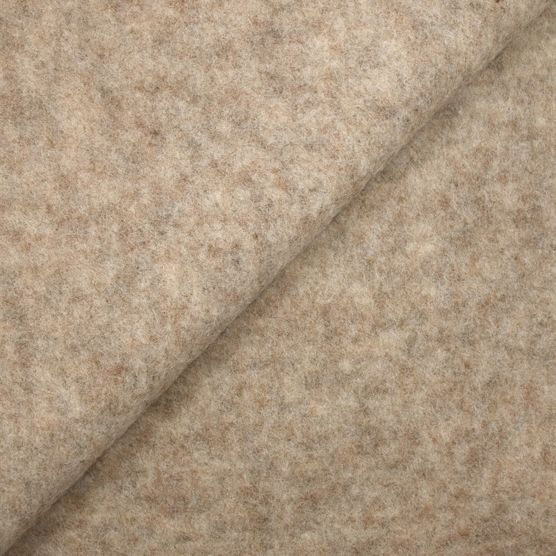 100% Laine bouillie sable chiné