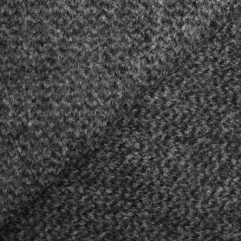 100% Laine bouillie vague gris chiné