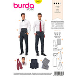 Patron n ° 3403: vest, accessories
