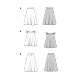 Burda boss n ° 5690: skirt