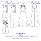 Couture pattern Dress & combination Aliocha