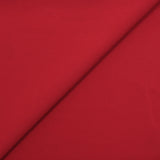Crêpe de polyester envers jersey rouge