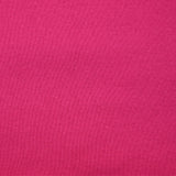 Maille coton unie fuchsia envers éponge