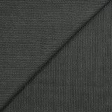 Tissu tailleur laine mélangée Elsa fond noir