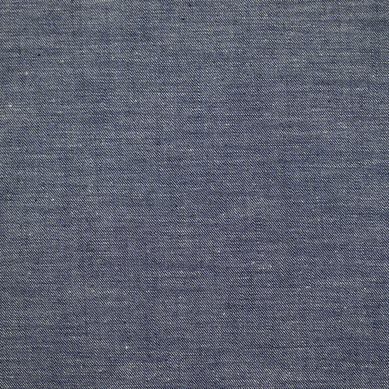 Jean's coton envers velours bleu chiné