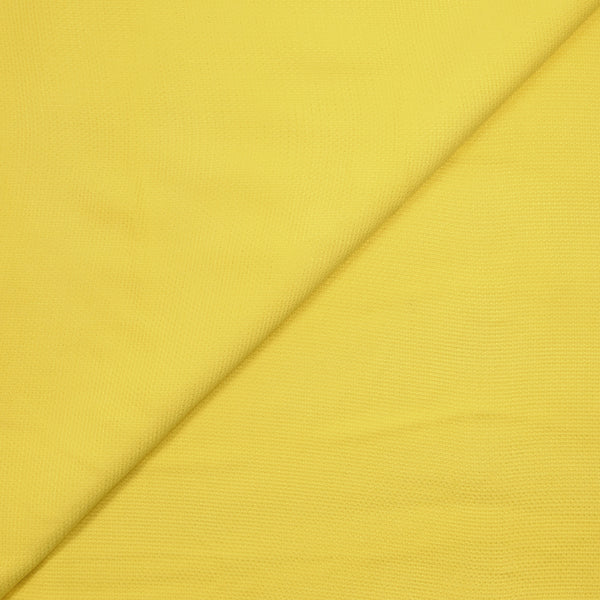 Viscose texturée Kelly jaune mimosa