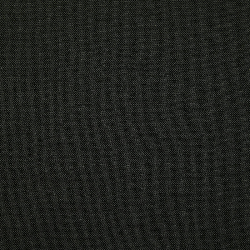 Jersey de coton fin et doux noir