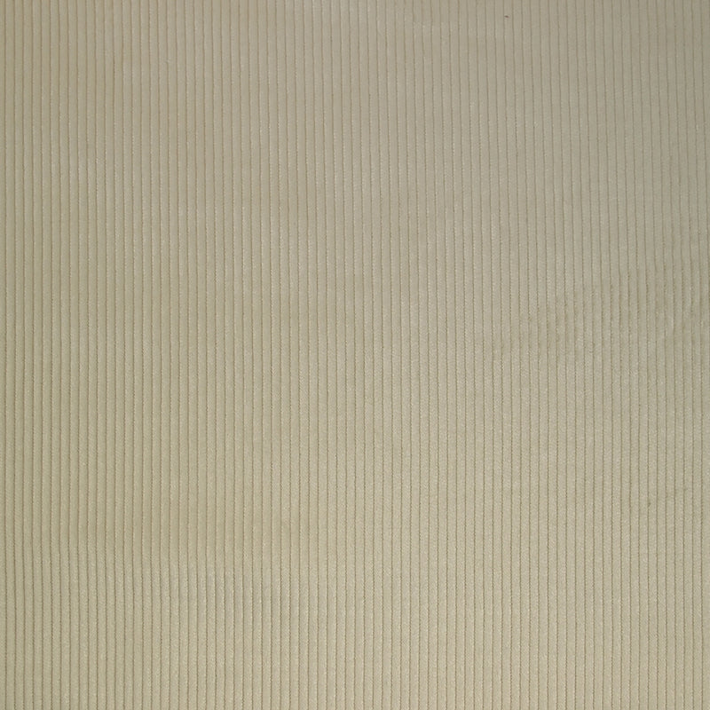 Velours côtelé de coton 3mm blanc ivoire