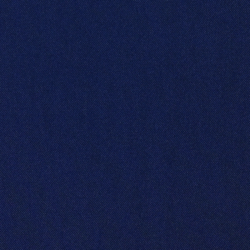 Twill de polyester bleu marine