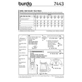 Patron n°7443 : Robe folklore