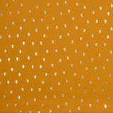 Crêpe georgette lurex Laure polyester fond moutarde