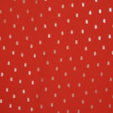 Crêpe georgette lurex Laure polyester fond rouge