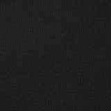 Maille polo coton élasthanne noir