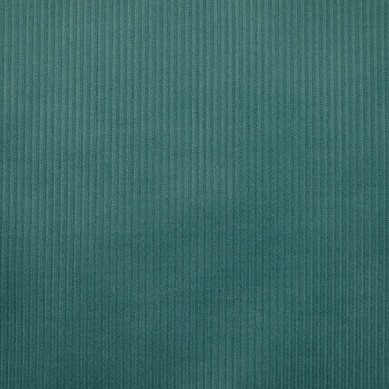 Velours côtelé de coton 1mm bleu sarcelle