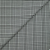 Jacquard Prince de Galles noir et blanc