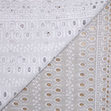 Broderie anglaise Naomie blanc