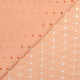 Broderie anglaise Roma saumon