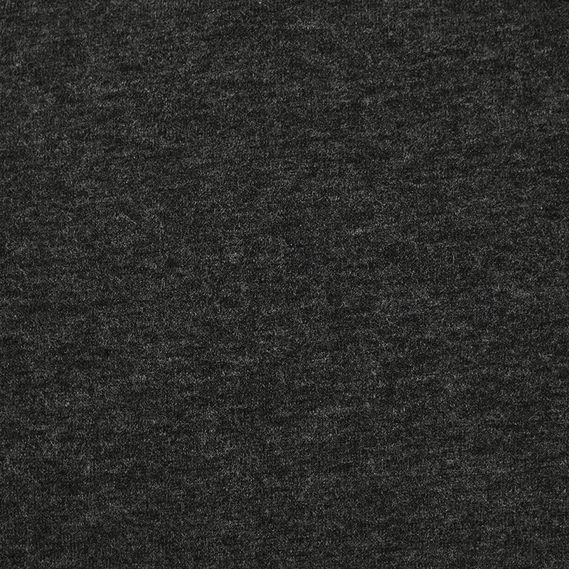 Maille polyester grattée gris chiné