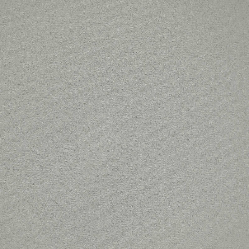 Crêpe fin polyester uni gris