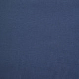 Molleton de coton Bio élasthanne french terry Bleu atlantique