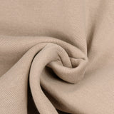 Light beige thick minkee fabric