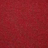 Maille Bianca côtelée rouge