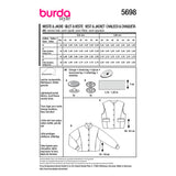 Burda Boss N ° 5698: chaleco y chaqueta