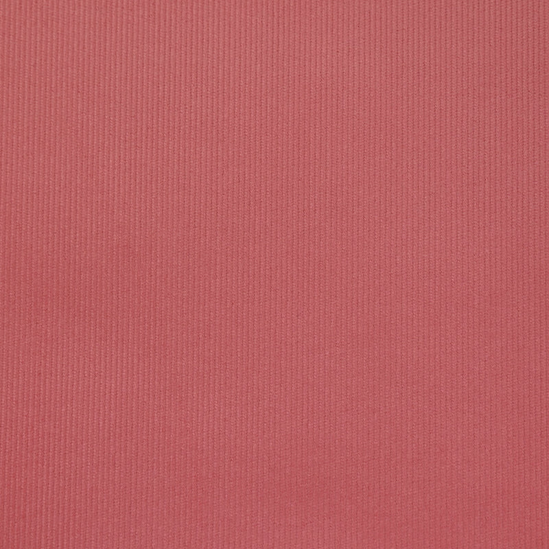 Velours côtelé 100% coton 1 mm rose