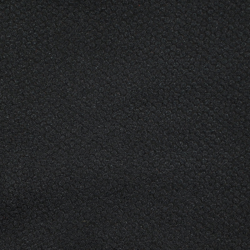 Voile polycoton jacquard à pois noir