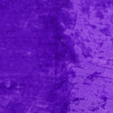 Velours de coton poils mi-longs violet