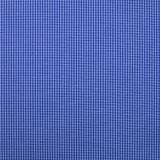 Coton à carreaux ciel et indigo