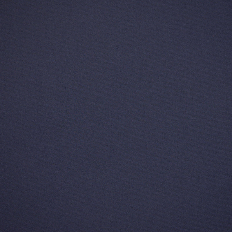 Crêpe georgette polyester bleu nocturne
