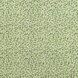 Popeline viscose imprimée lurex mini fleurs fond vert clair