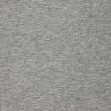 Molleton de coton french terry doux gris chiné