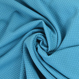 Jersey de panal azul azul