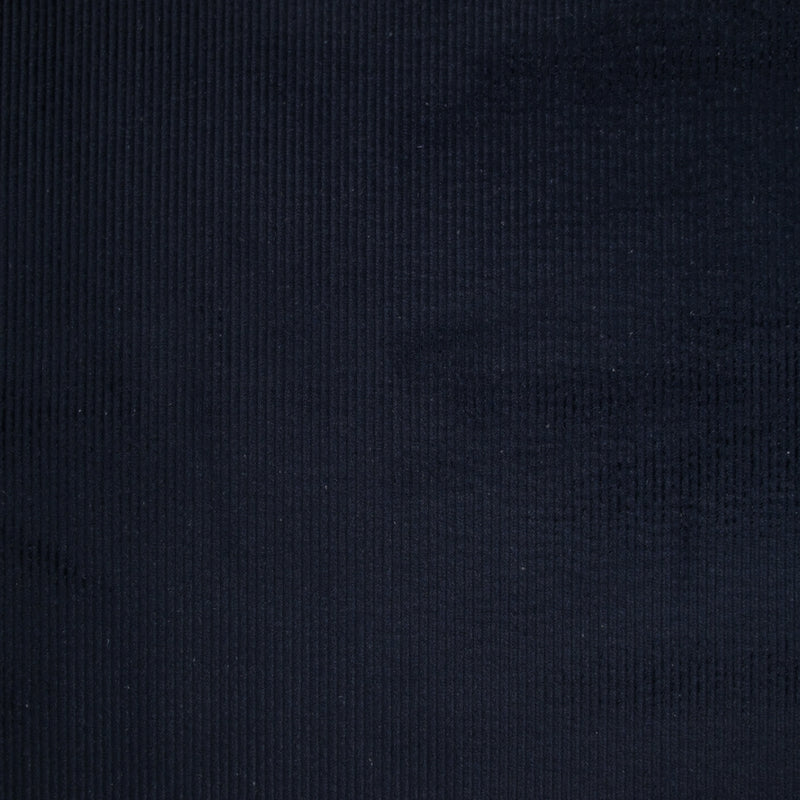 Velours côtelé de coton 2mm bleu nuit intense