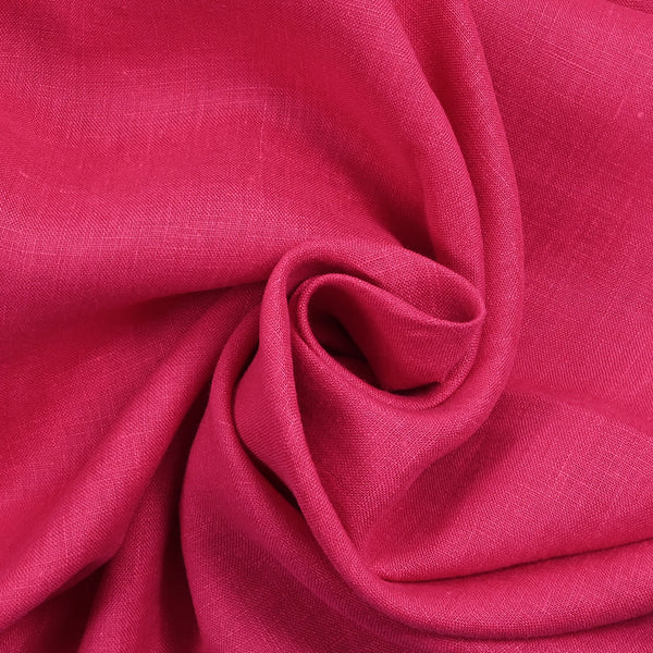 100% Barbie pink linen