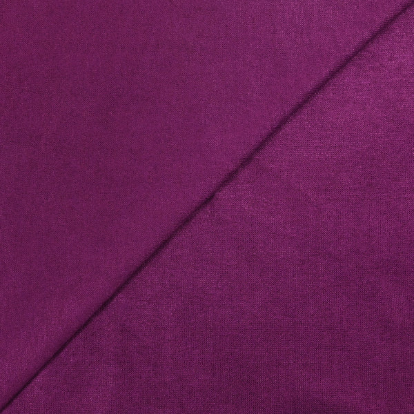 Maille tricot de polyviscose violet