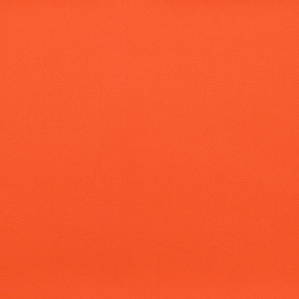 Sergé polyviscose orange