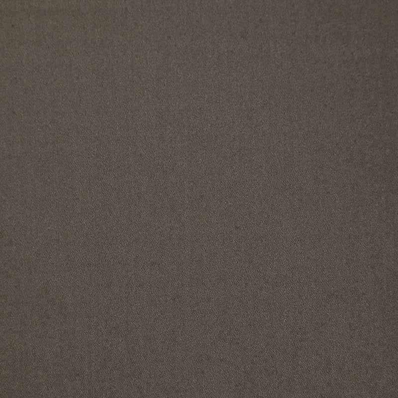 Taupe polyester crepe