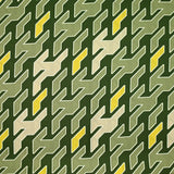 Satin polyester découpe laser vert et jaune fond vert