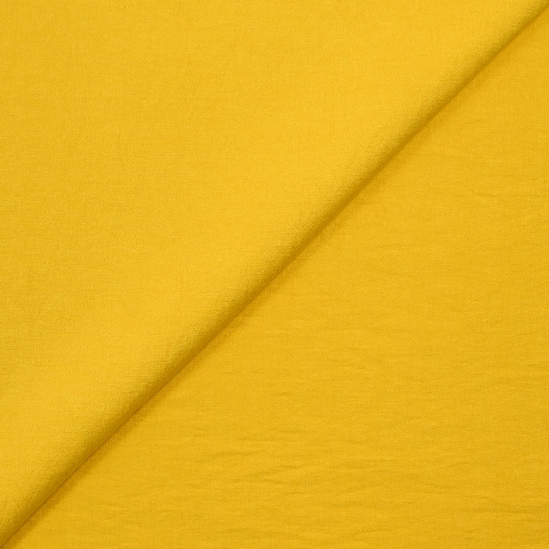 Crêpe polyviscose Lily jaune soleil