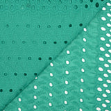 Broderie anglaise Roma menthe
