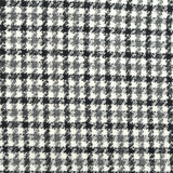 Lainage Linudia pied de poule gris et noir